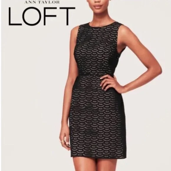 Ann Taylor Loft Little Black Dress